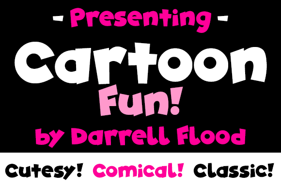 Cartoon Fun Font - Featured Image