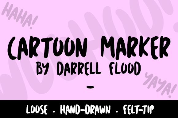 Cartoon Marker Font - Featured Image