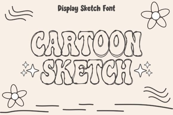 Cartoon Sketch Font - Featured Image