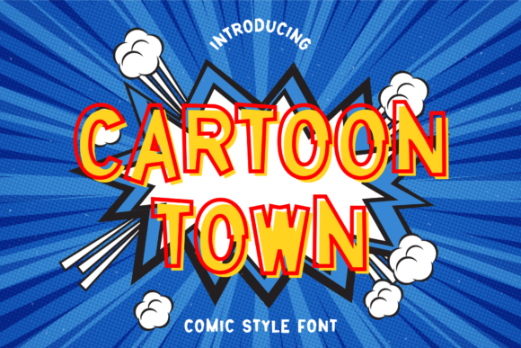 Cartoon Town Font - Featured Image