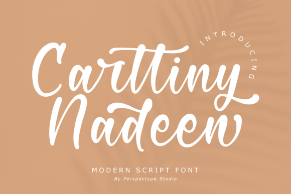 Carttiny Nadeen Font - Featured Image