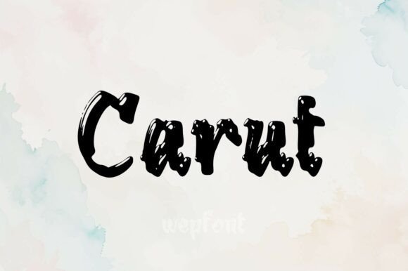 Carut Font - Featured Image