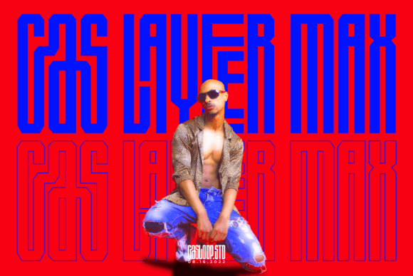 Cas Layeer Max Font - Featured Image