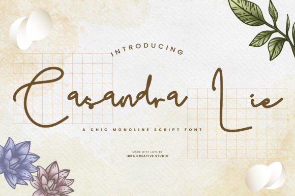 Casandra Lie Font - Featured Image