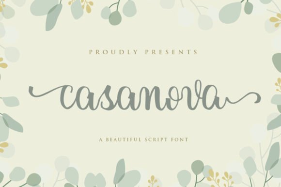 Casanova Font - Featured Image