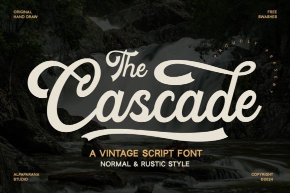 Cascade Font - Featured Image
