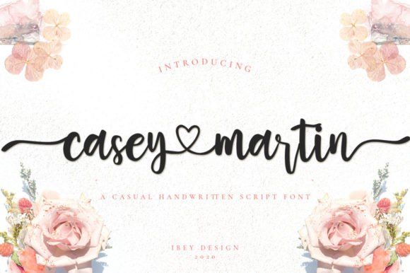 Casey Martin Font - Featured Image