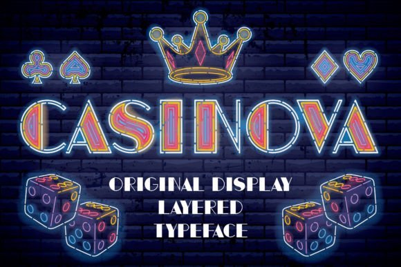 Casinova Font - Featured Image