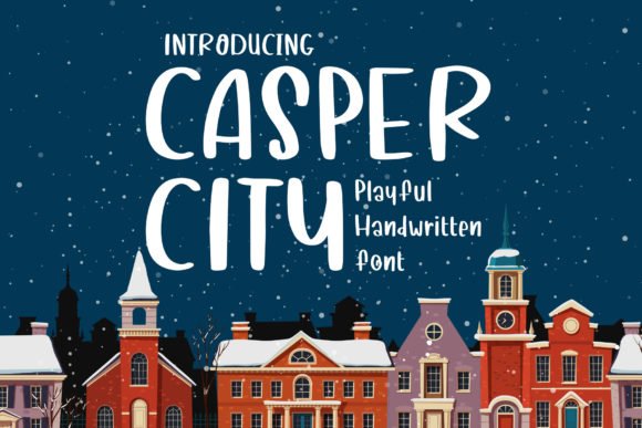 Casper City Font - Featured Image