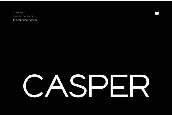 Casper Font - Featured Image