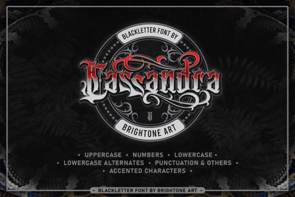 Cassandra Font - Featured Image