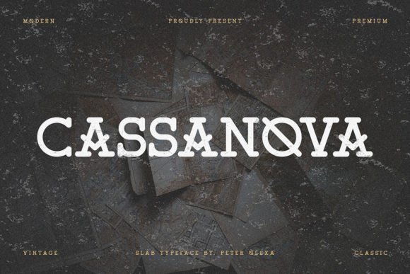 Cassanova Font - Featured Image