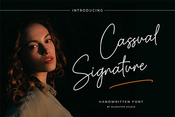 Cassual Signature Font - Featured Image