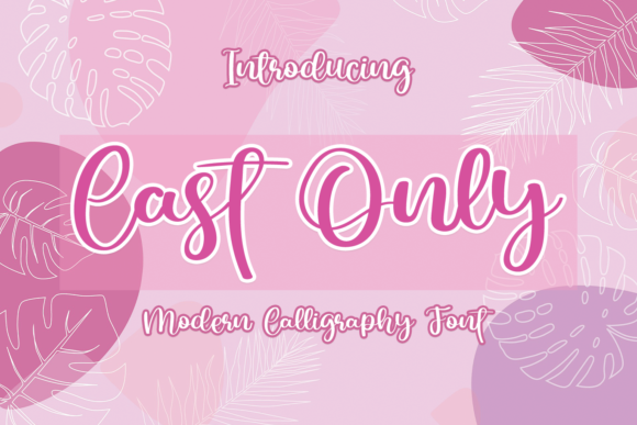 Cast Only Font - Featured Image