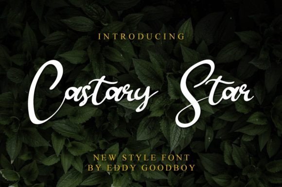 Castary Star Font - Featured Image