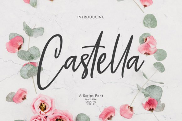 Castella Script Font - Featured Image