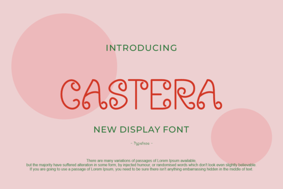 Castera Font - Featured Image