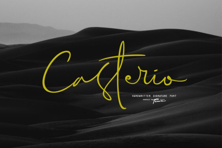 Casterio Font - Featured Image