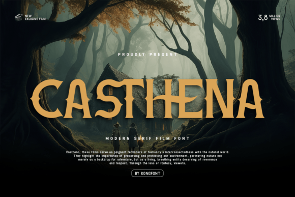 Casthena Font - Featured Image