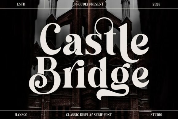 Castle Bridge Font - Featured Image