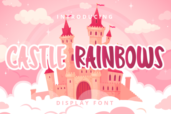 Castle Rainbows Font Font - Featured Image
