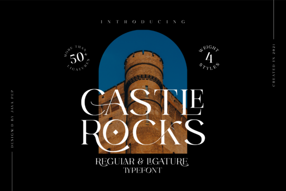 Castle Rocks Font - Featured Image