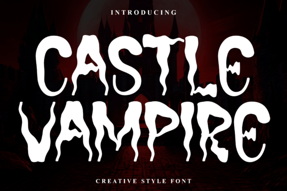 Castle Vampire Font - Featured Image