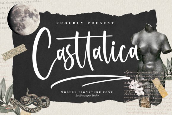 Casttalica Font - Featured Image