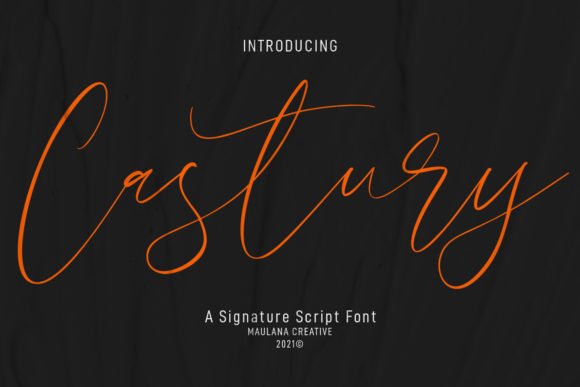 Castury Font - Featured Image