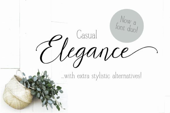 Casual Elegance Font - Featured Image