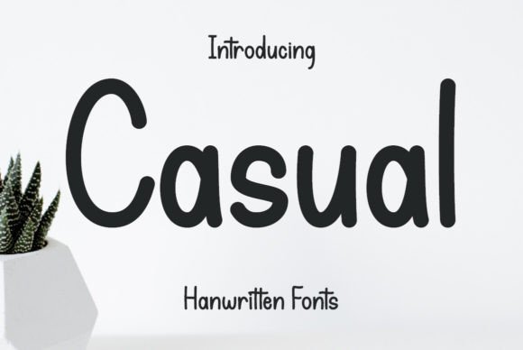 Casual Font - Featured Image