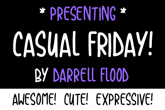 Casual Friday Font - Featured Image