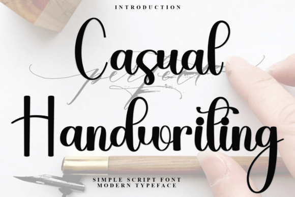 Casual Handwriting Font - Featured Image