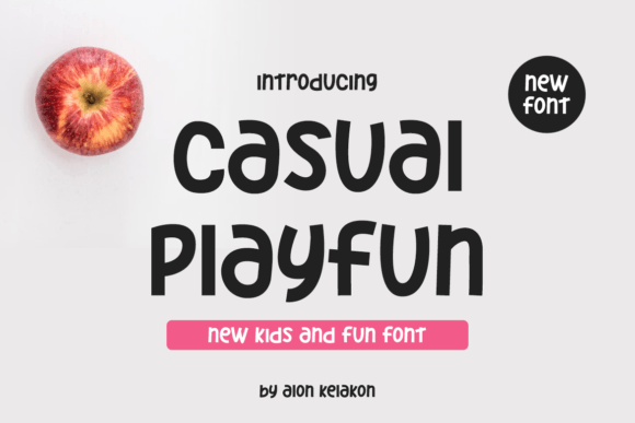 Casual Playfun Font - Featured Image