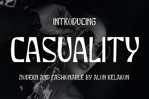 Casuality Font - Featured Image