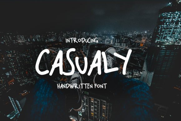 Casualy Font - Featured Image