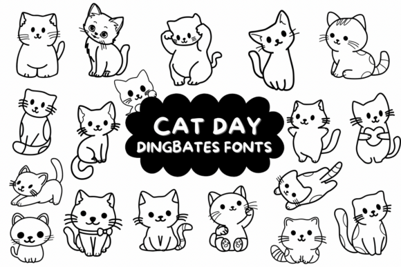Cat Day Font - Featured Image