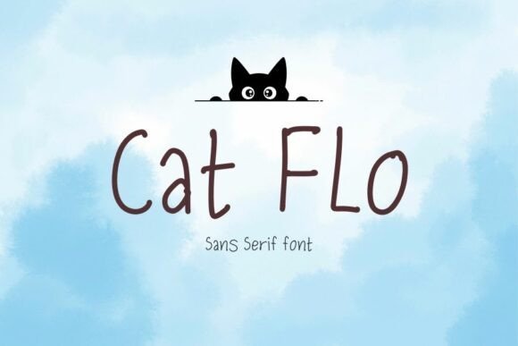 Cat Flo Font - Featured Image