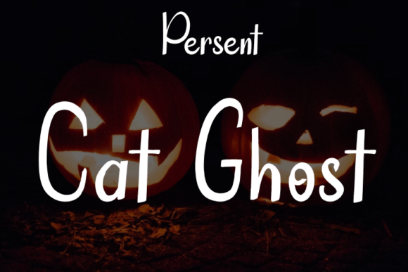 Cat Ghost Font - Featured Image