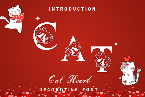 Cat Heart Font - Featured Image