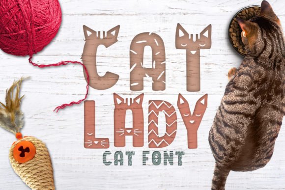 Cat Lady Font - Featured Image