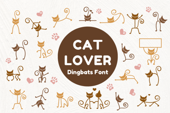 Cat Lover Font - Featured Image