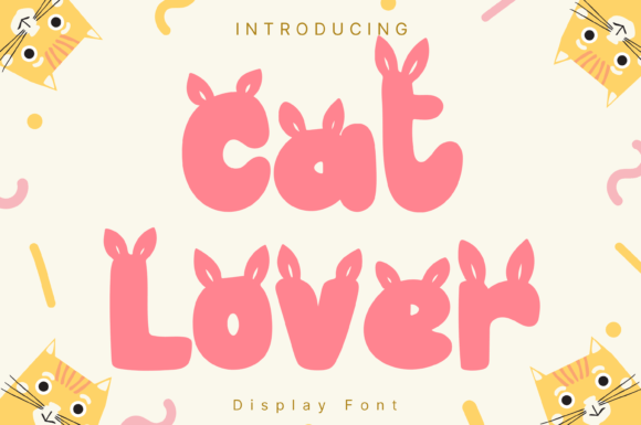 Cat Lover Font - Featured Image