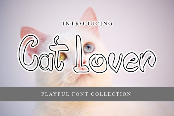 Cat Lover Font - Featured Image