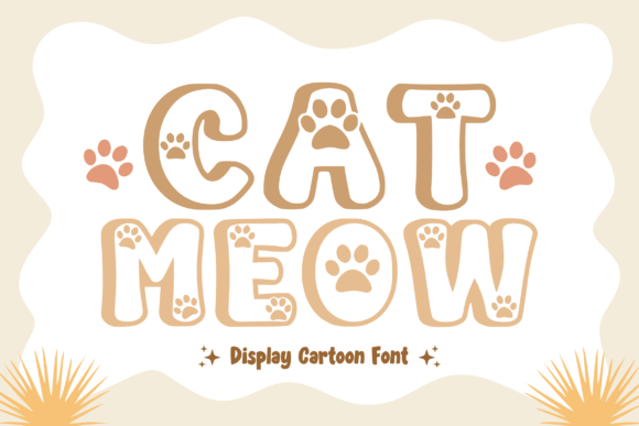 Cat Meow Font - Featured Image