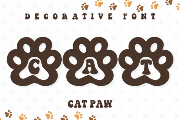 Cat Paw Font - Featured Image