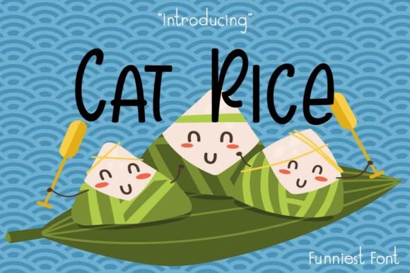 Cat Rice Font - Featured Image