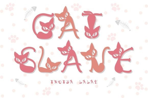 Cat Slave Font - Featured Image