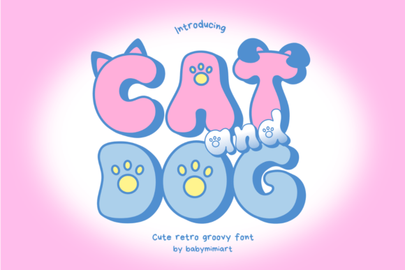 Cat and Dog Font - Featured Image