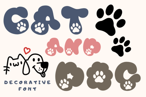 Cat and Dog Font - Featured Image